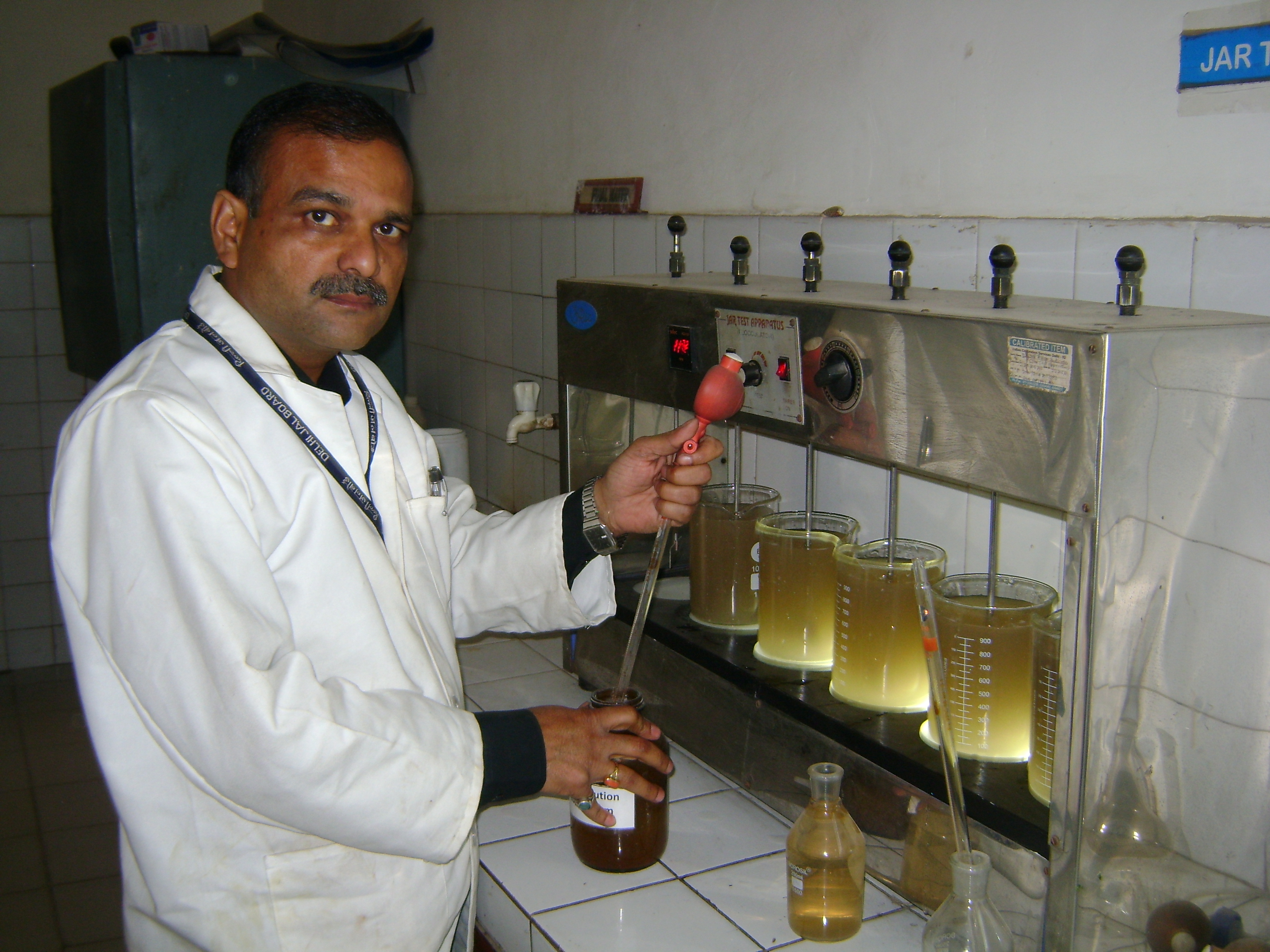 Lokesh Kumar, Chartered Chemist, Assistant Chemist at Delhi Jal Board, Government of NCT Delhi (Formerly: Municipal Water Supply & Sewage Disposal Undertaking)
