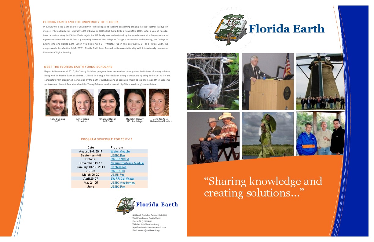 Florida Earth Brochure
